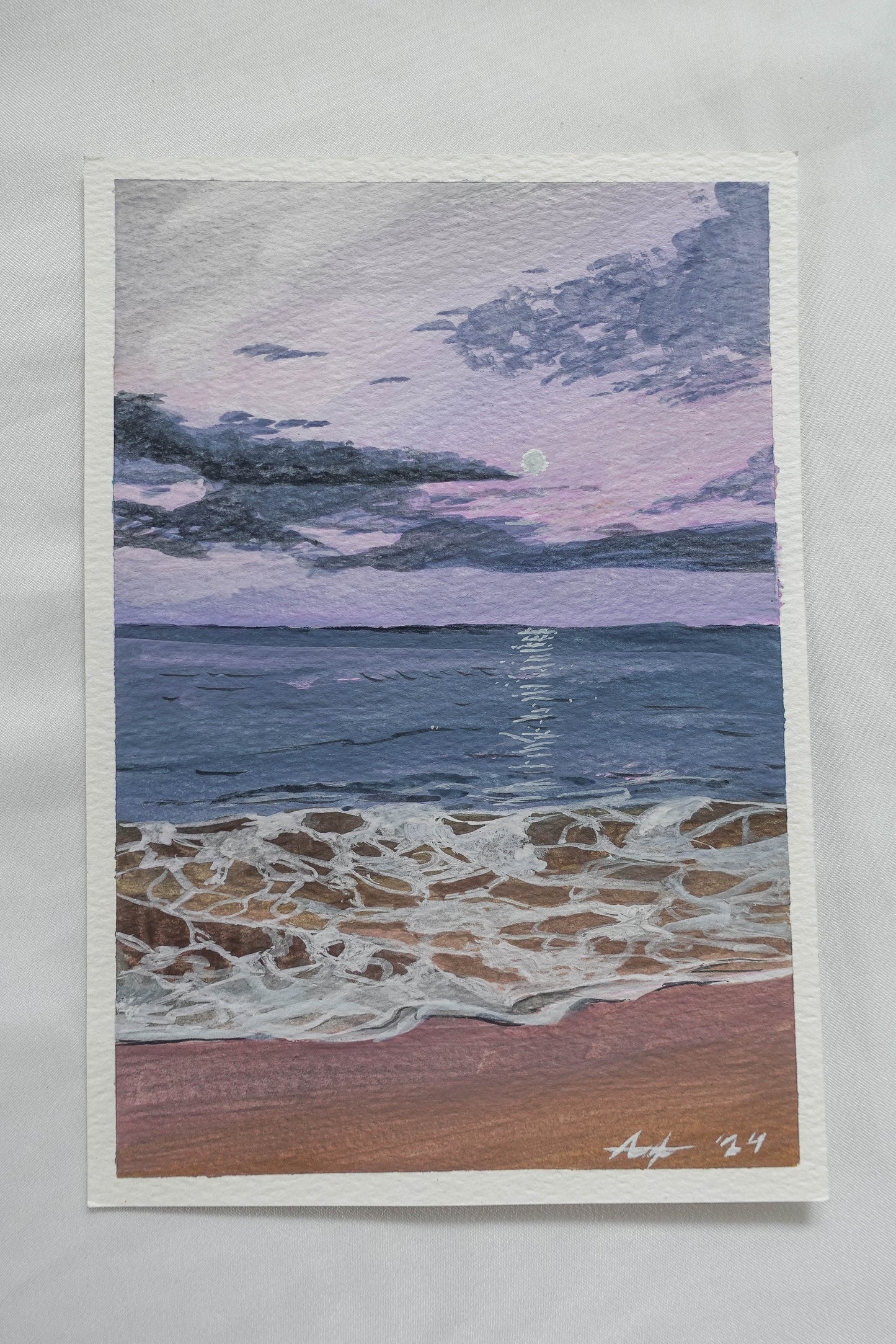 Lavender Waves - Original Art