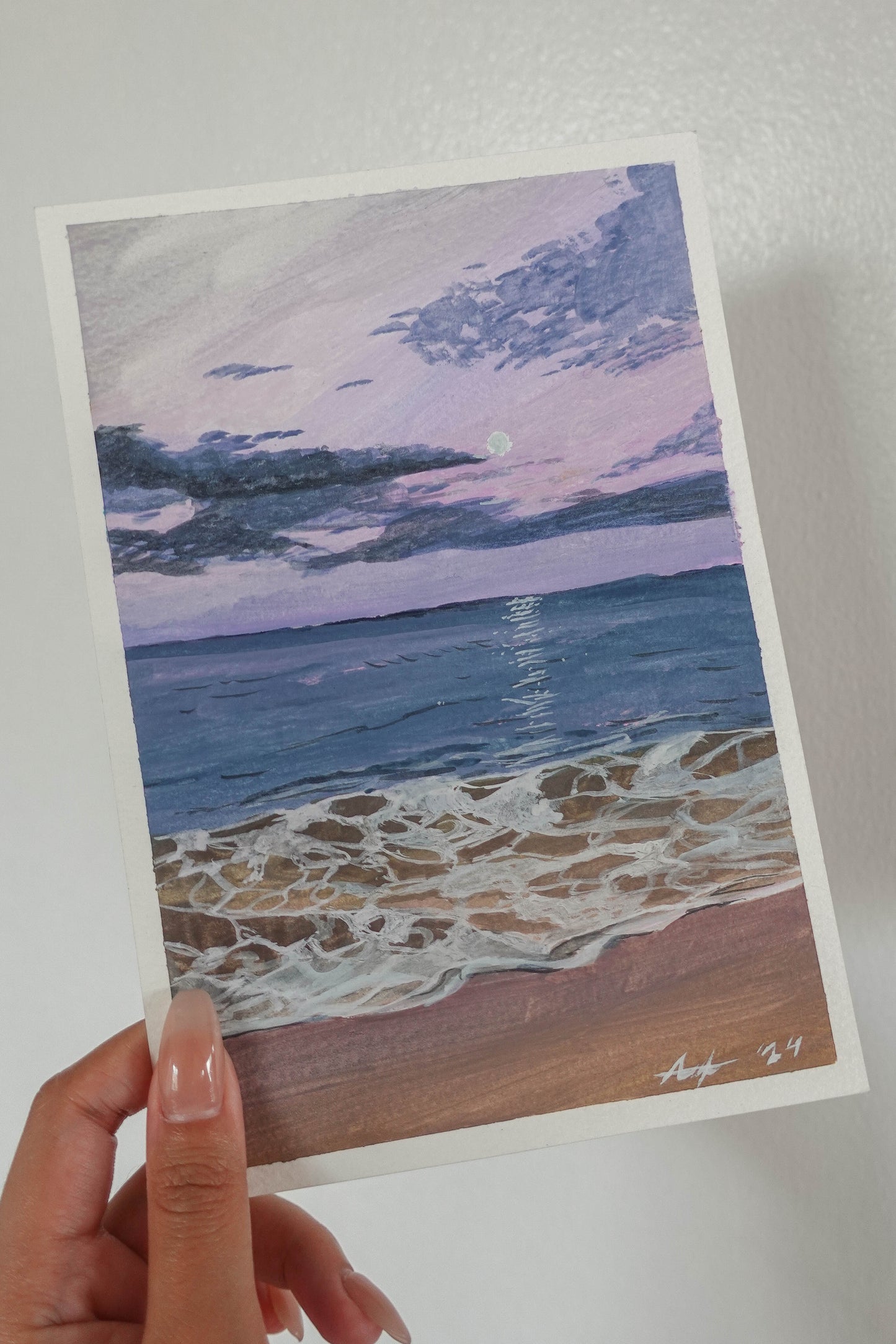 Lavender Waves - Original Art