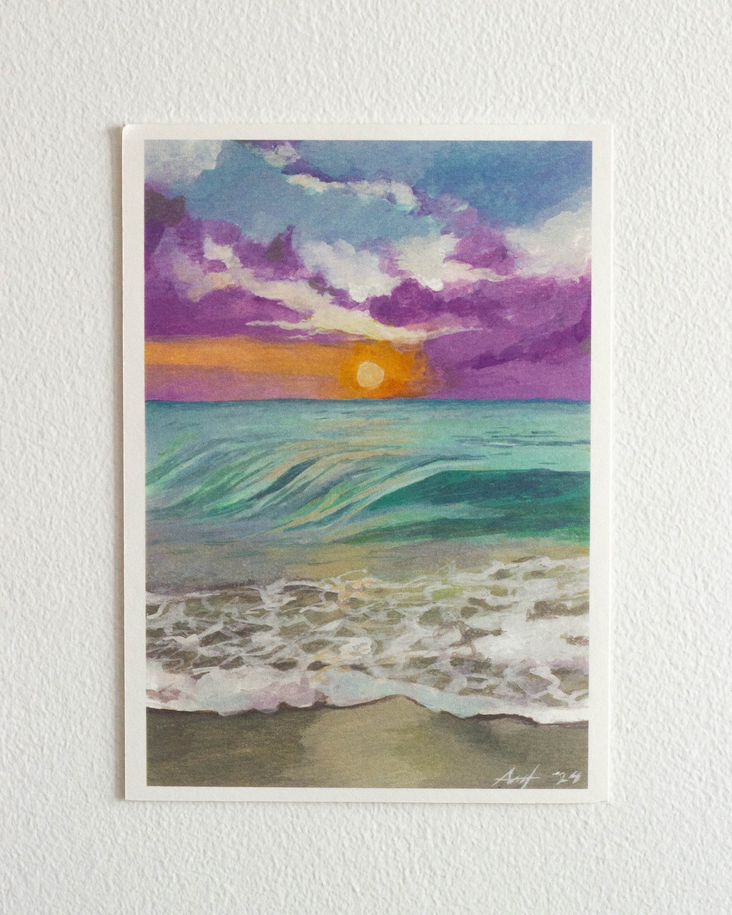 Soft Waves - Art Print